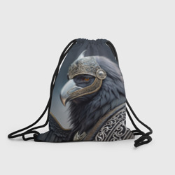 Рюкзак-мешок 3D Ворон викинг