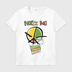 Мужская футболка хлопок Noize MC - evil peace