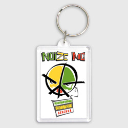 Брелок прямоугольный 35*50 Noize MC - evil peace