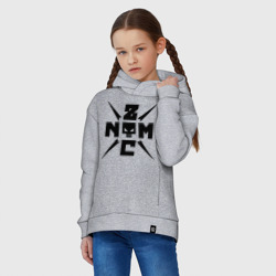 Детское худи Oversize хлопок Noize MC logo - фото 2