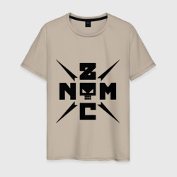 Мужская футболка хлопок Noize MC logo