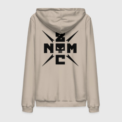 Мужская толстовка на молнии хлопок Noize MC logo