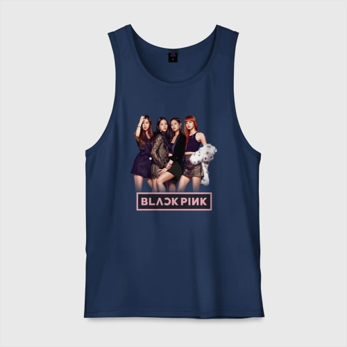 Мужская майка хлопок Rose Blackpink K-pop