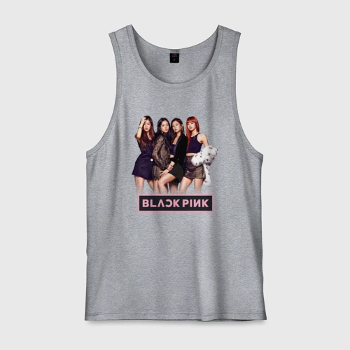 Мужская майка хлопок Rose Blackpink K-pop