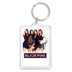 Брелок прямоугольный 35*50 Rose Blackpink K-pop