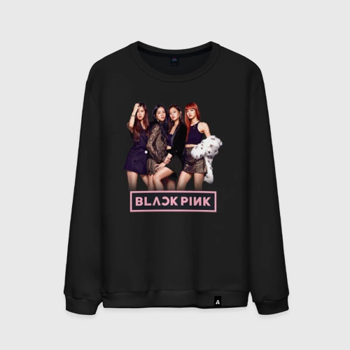 Мужской свитшот хлопок Rose Blackpink K-pop