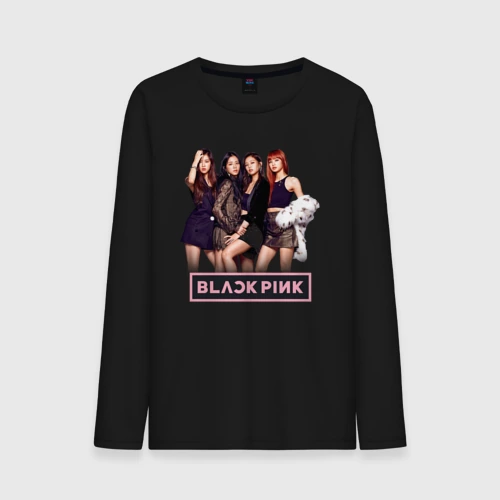 Мужской лонгслив хлопок Rose Blackpink K-pop