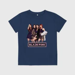 Детская футболка хлопок Rose Blackpink K-pop