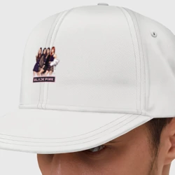 Кепка снепбек с прямым козырьком Rose Blackpink K-pop