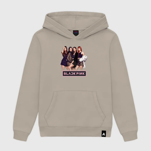Мужская толстовка хлопок Rose Blackpink K-pop