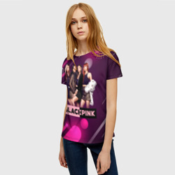 Женская футболка 3D K-pop Blackpink - фото 2