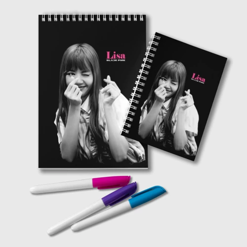 Блокнот Blackpink Lisa Sign of love