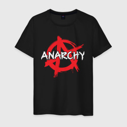 Мужская футболка хлопок Символ Анархии