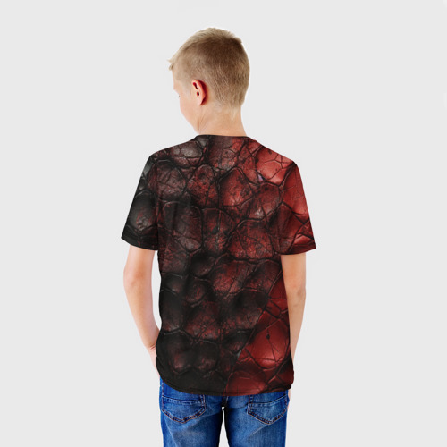 Детская футболка 3D CS GO Dark texture, цвет 3D печать - фото 4