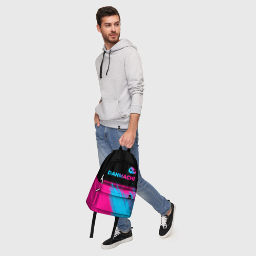 Рюкзак 3D DanMachi - neon gradient: символ сверху - фото 6