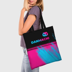 Шоппер 3D DanMachi - neon gradient: символ сверху - фото 2