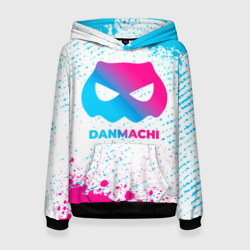 Женская толстовка 3D DanMachi neon gradient style