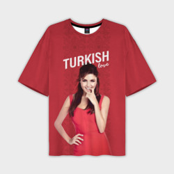 Мужская футболка oversize 3D Постучись в мою дверь: турецкая любовь