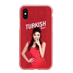 Чехол для iPhone XS Max матовый Постучись в мою дверь: турецкая любовь