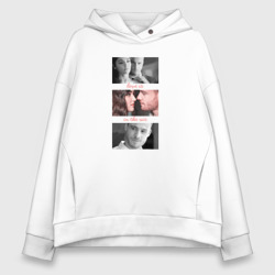 Женское худи Oversize хлопок Постучись в мою дверь: Эда и Серкан