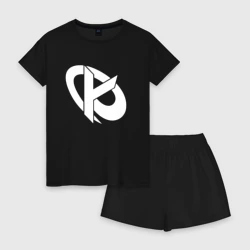 Женская пижама с шортиками хлопок Karmine Corp