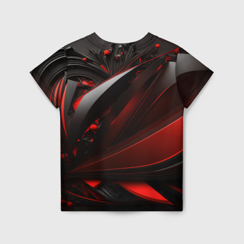 Детская футболка 3D CS GO red and black, цвет 3D печать - фото 2