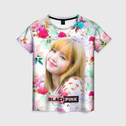 Женская футболка 3D Blackpink Lisa