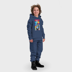 Детский костюм хлопок Oversize Кенгуру-модник - поп-арт - Австралия - фото 2