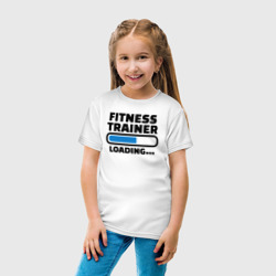 Детская футболка хлопок Тренер по фитнесу - фото 2