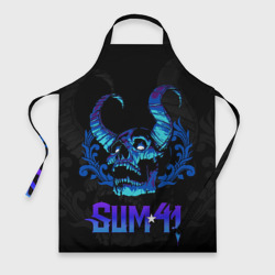 Фартук 3D Sum41 horns skull