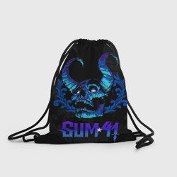 Рюкзак-мешок 3D Sum41 horns skull