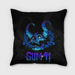 Подушка 3D Sum41 horns skull