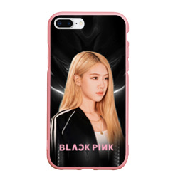 Чехол для iPhone 7Plus/8 Plus матовый Rose Blackpink music