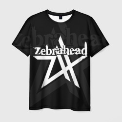 Мужская футболка 3D Zebrahead - logo