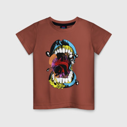 Детская футболка хлопок Screaming mouth
