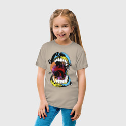 Детская футболка хлопок Screaming mouth - фото 2