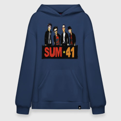 Худи SuperOversize хлопок Sum41 team