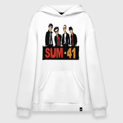 Худи SuperOversize хлопок Sum41 team