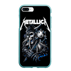 Чехол для iPhone 7Plus/8 Plus матовый Metallica - warrior