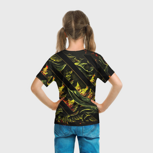 Детская футболка 3D CS GO fire logo, цвет 3D печать - фото 6