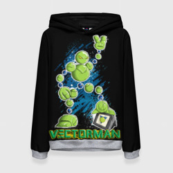 Женская толстовка 3D Vectorman