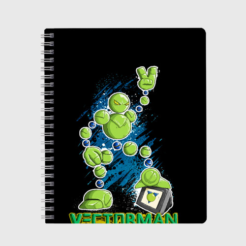 Тетрадь Vectorman, цвет точка