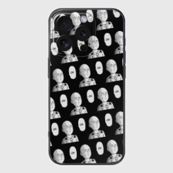 Чехол для iPhone 16 Pro силиконовый с защитой камеры Saitama - ok pattern