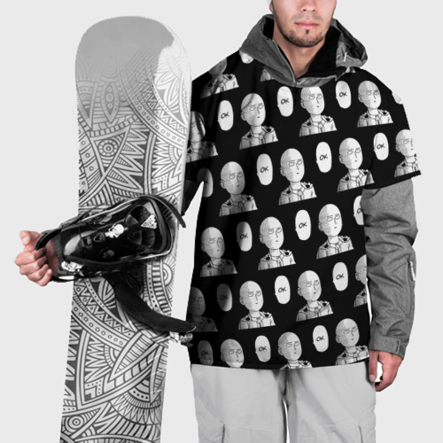 Накидка на куртку 3D Saitama - ok pattern, цвет 3D печать