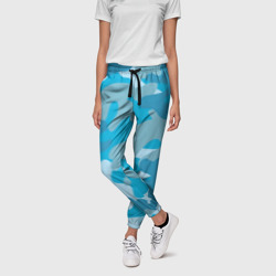 Женские брюки 3D Камуфляж военный синий - фото 2