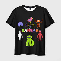 Мужская футболка 3D Детский сад Банбана персонажи
