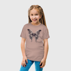 Детская футболка хлопок Бронзовая бабочка - фото 2