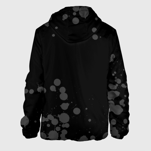Мужская куртка 3D FNAF glitch на темном фоне: надпись, символ, цвет 3D печать - фото 2
