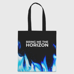 Шоппер 3D Bring Me the Horizon blue fire