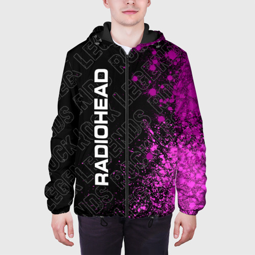 Мужская куртка 3D Radiohead rock Legends: по-вертикали, цвет 3D печать - фото 4